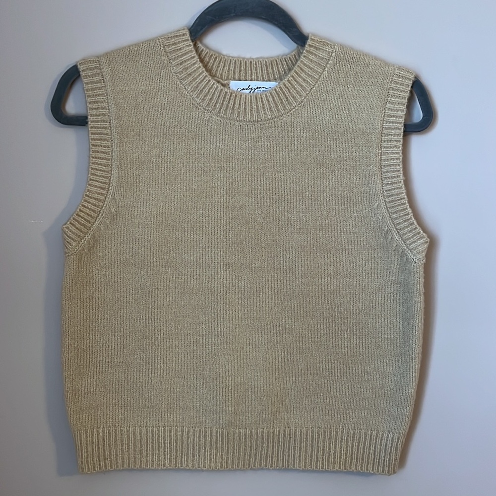 Carly Jean Los Angeles Corinne Sweater Vest